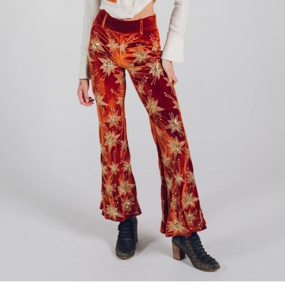 Lenni the Label Pants - LENNI THE LABEL Chromatic Pants Rust S